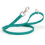 Biothane Dog Leash with Nickel Scissor Snap – 4 FT and 6 FT Blue Aqua 3 4" Dog Leashes Dogline