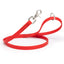 Biothane Dog Leash with Nickel Scissor Snap – 4 FT and 6 FT Cherry Red 3 4" Dog Leashes Dogline