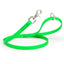 Biothane Dog Leash with Nickel Scissor Snap – 4 FT and 6 FT Tropical Green 3 4" Dog Leashes Dogline