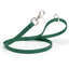 Biothane Dog Leash with Nickel Scissor Snap – 4 FT and 6 FT Hunter Green 3 4" Dog Leashes Dogline