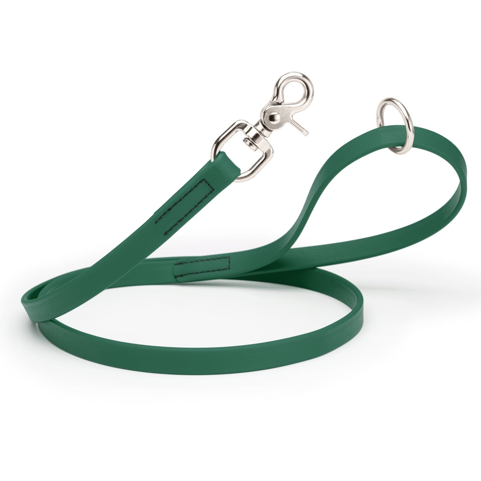 Biothane Dog Leash with Nickel Scissor Snap – 4 FT and 6 FT Hunter Green 3 4" Dog Leashes Dogline