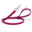 Biothane Dog Leash with Nickel Scissor Snap – 4 FT and 6 FT Magenta Pink 3 4" Dog Leashes Dogline