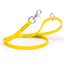 Biothane Dog Leash with Nickel Scissor Snap – 4 FT and 6 FT Lemon Yellow 3 4" Dog Leashes Dogline