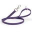 Biothane Dog Leash with Nickel Scissor Snap – 4 FT and 6 FT Violet Purple 3 4" Dog Leashes Dogline