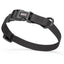 Pebble Emboss Biothane Dog Collar with Quick Release Buckle 3 4"W by 12-19"L Black Dog Collars Dogline