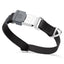 Dogline Pebble Emboss Biothane Dog Collar with Herm Sprenger Stainless Steel ClicLock Buckle 3 4"W by 12-19"L Black Silver Buckle Dog Collars Dogline