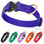 Dogline Pebble Emboss BioThane Dog Collar with Heavy Duty Cobra Buckle Dog Collars Dogline