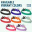 Dogline Pebble Emboss BioThane Dog Collar with Heavy Duty Cobra Buckle Dog Collars Dogline