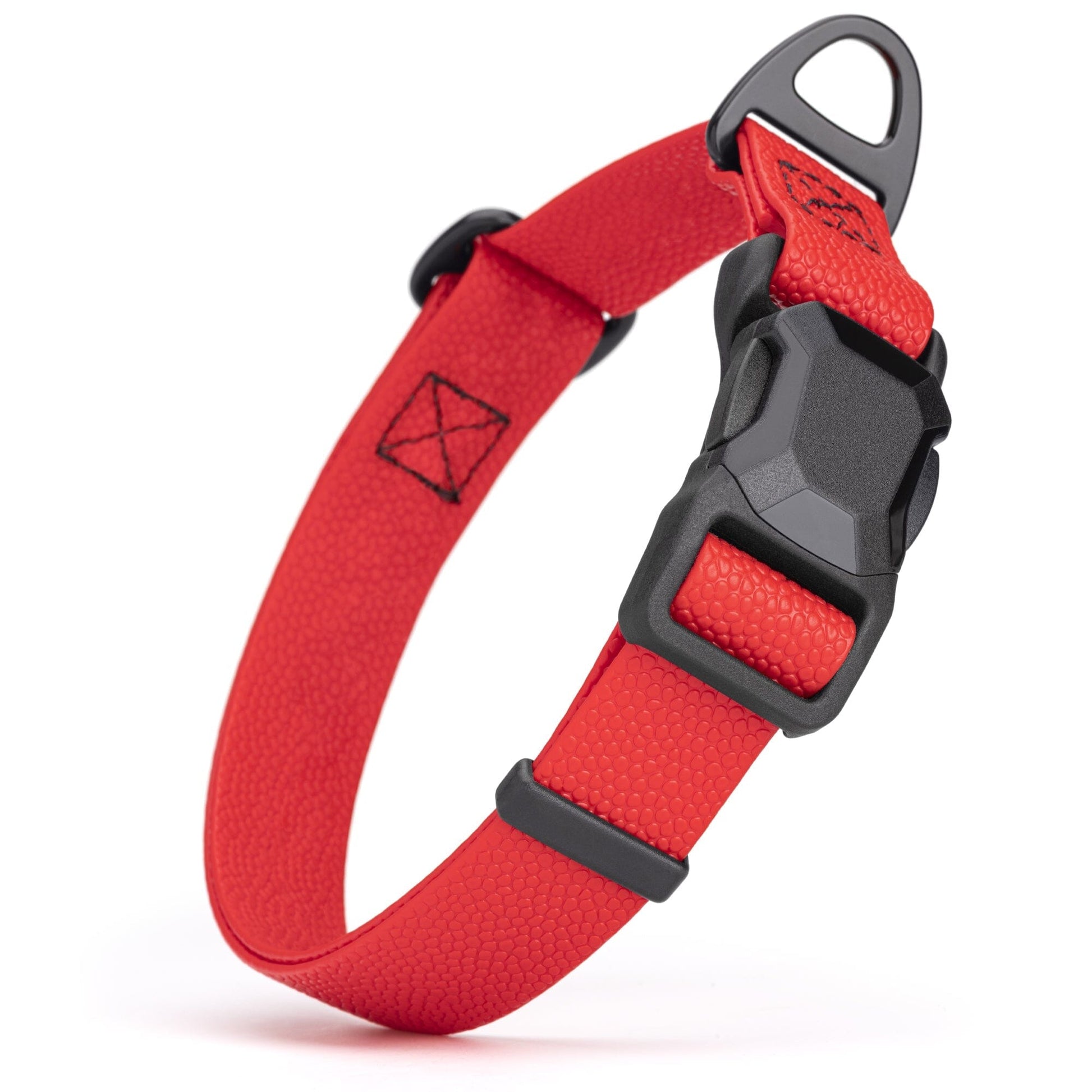 Dogline Pebble Emboss Biothane Dog Collar with Magnetic Buckle Dog Collars Dogline