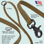 Biothane Dog Leash with Black Scissor Snap Dog Leashes Dogline