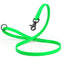 Biothane Dog Leash with Black Scissor Snap Tropical Green 5 8" Dog Leashes Dogline