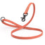 Biothane Dog Leash with Black Scissor Snap Coral 5 8" Dog Leashes Dogline