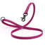 Biothane Dog Leash with Black Scissor Snap Magenta Pink 5 8" Dog Leashes Dogline