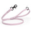 Biothane Dog Leash with Black Scissor Snap Pastel Purple 3 4" Dog Leashes Dogline