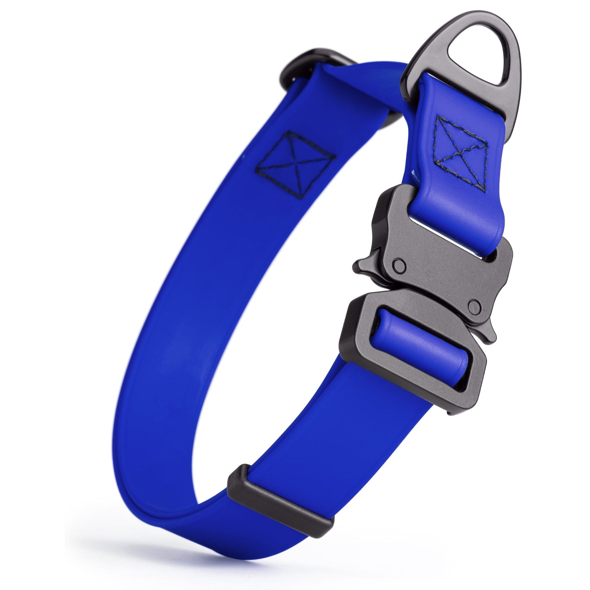Dogline BioThane Dog Collar with Stab-Lock Quick Release Buckle Dog Collars Dogline