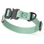 Dogline BioThane Dog Collar with Stab-Lock Quick Release Buckle W 1" x L 15-25" Sage Green Dog Collars Dogline