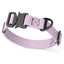 Dogline BioThane Dog Collar with Stab-Lock Quick Release Buckle W 1" x L 15-25" Pastel Purple Dog Collars Dogline