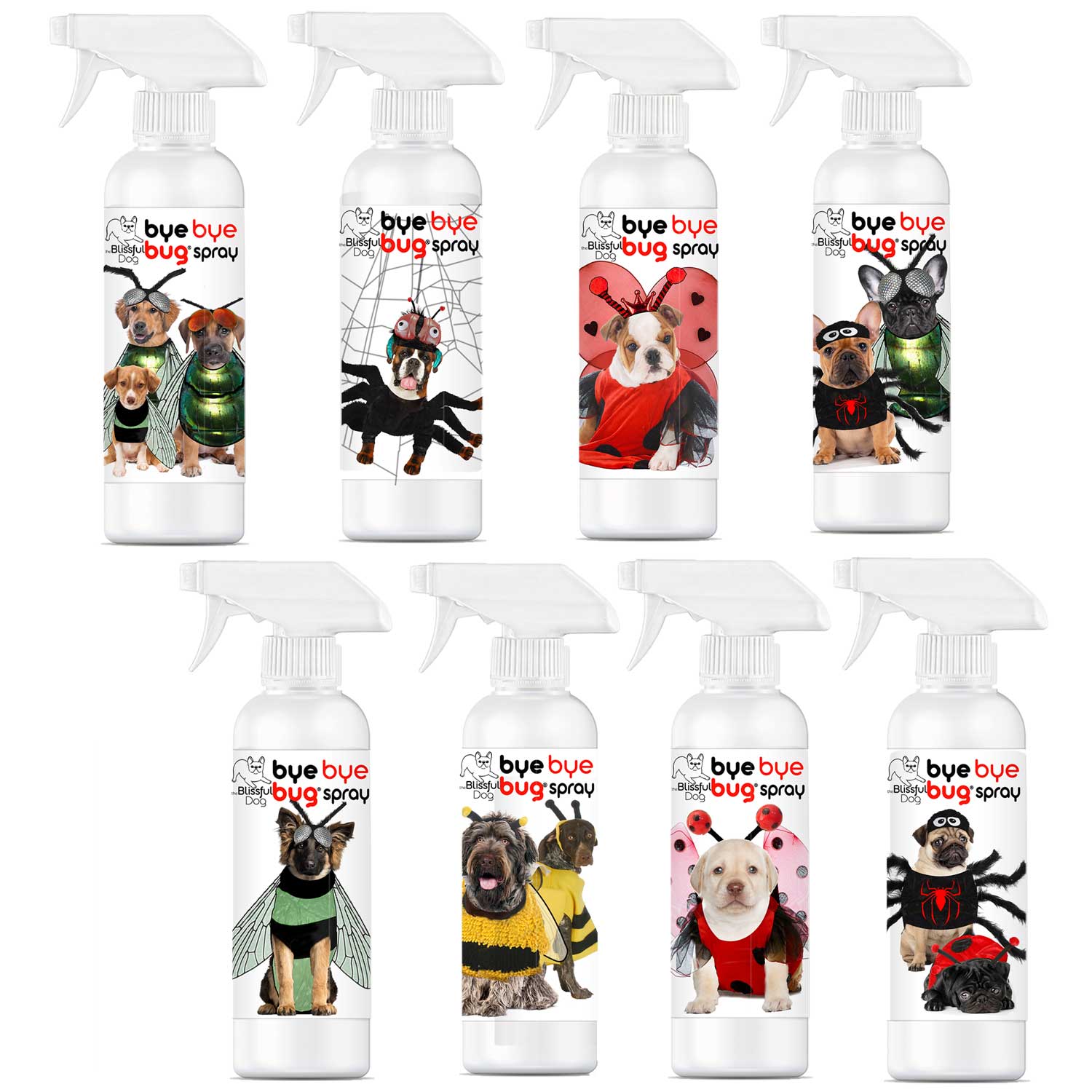 Bye Bye Bug™ Spray 16 oz Trigger Spray BUG OFF SPRAY The Blissful Dog