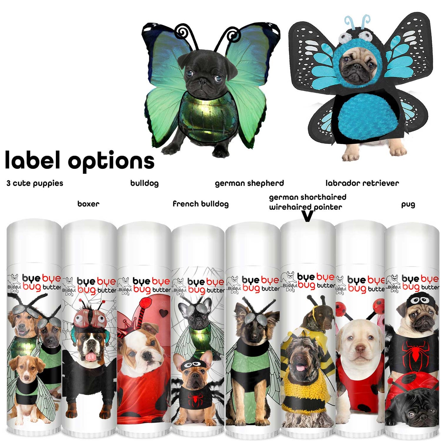 Bye Bye Bug™ Butter .50 OZ TUBE BUG OFF BUTTER The Blissful Dog