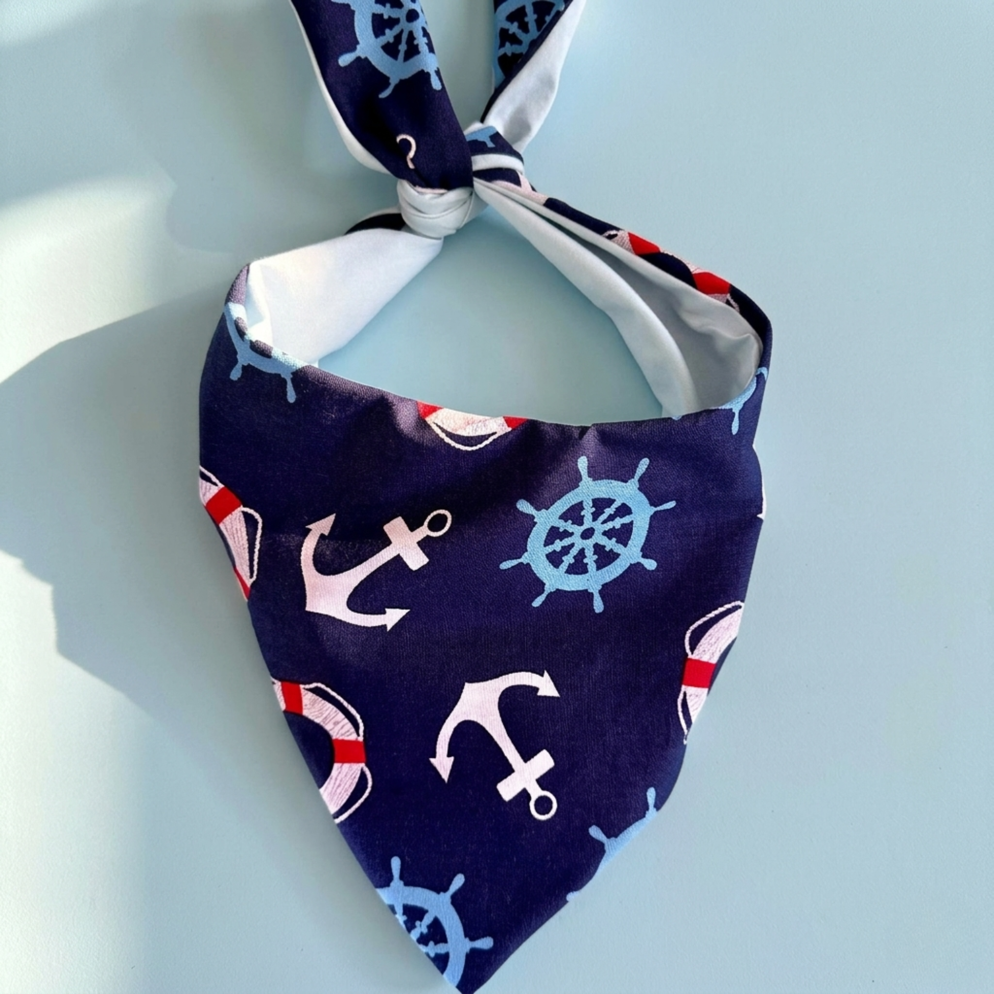 Nautical Dog Bandana New Arrivals Dog Bandana Happy Tails Outfitters
