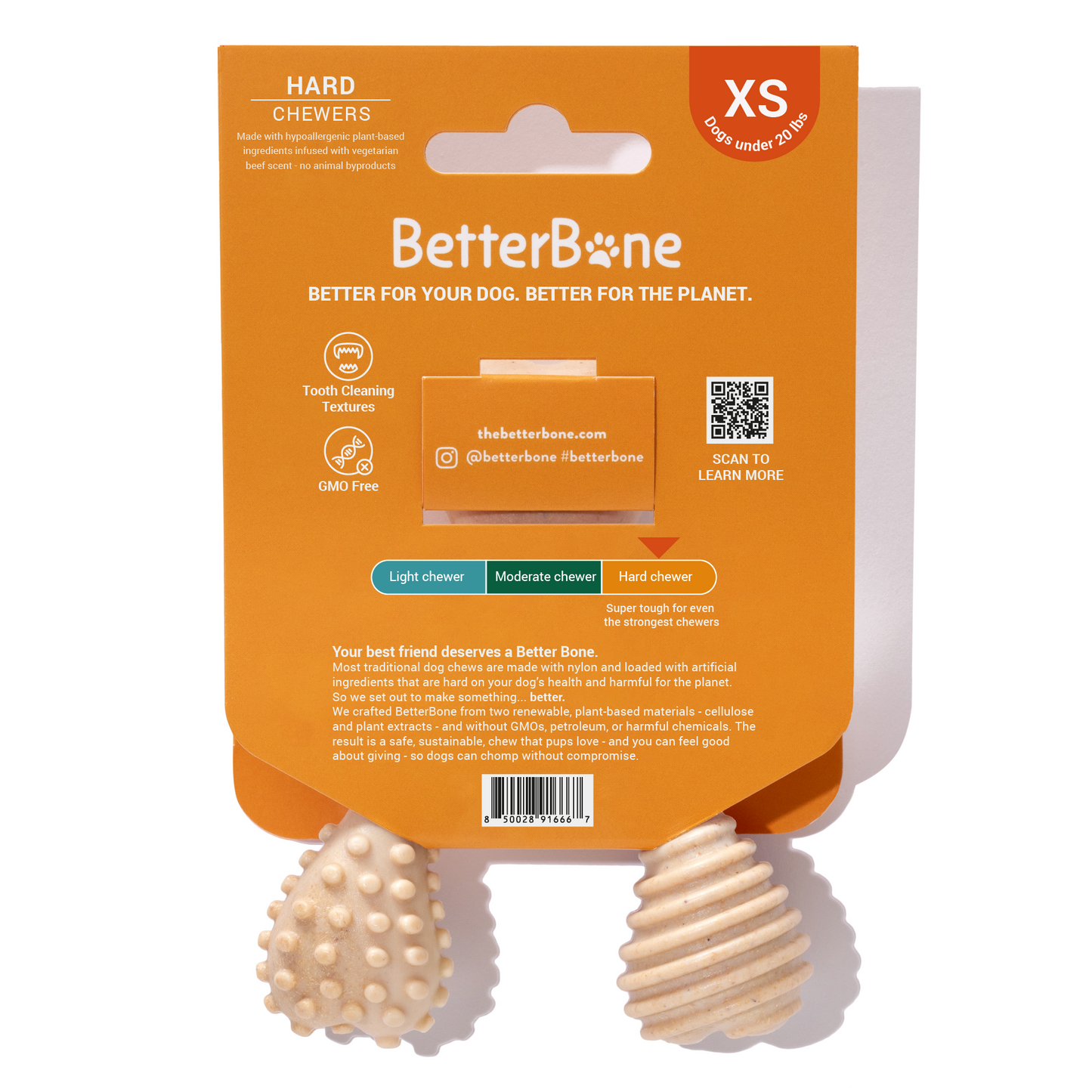 BetterBone Mini Chew Toy Dog Toys BetterBone All Natural Eco-Friendly Dog Chews & Bones