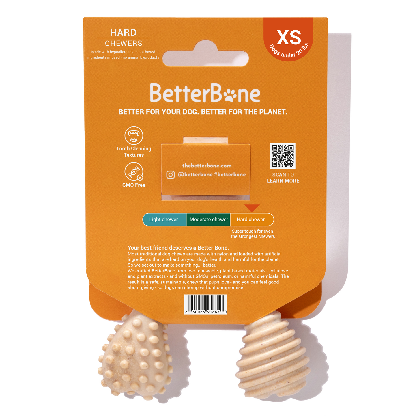BetterBone Mini Chew Toy Dog Toys BetterBone All Natural Eco-Friendly Dog Chews & Bones