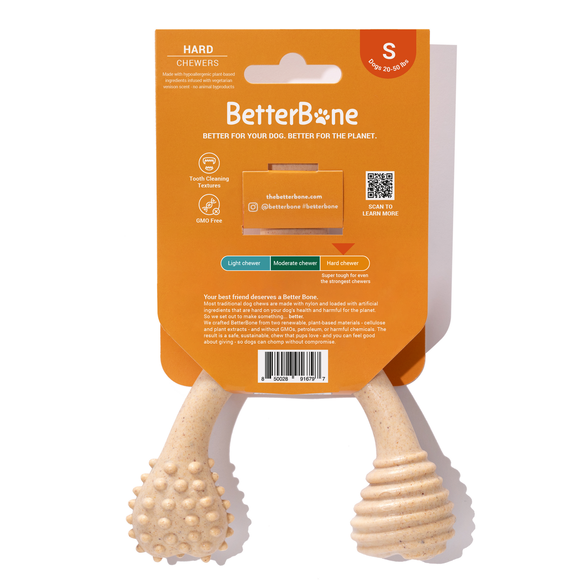BetterBone Small Chew Toy Dog Toys BetterBone All Natural Eco-Friendly Dog Chews & Bones
