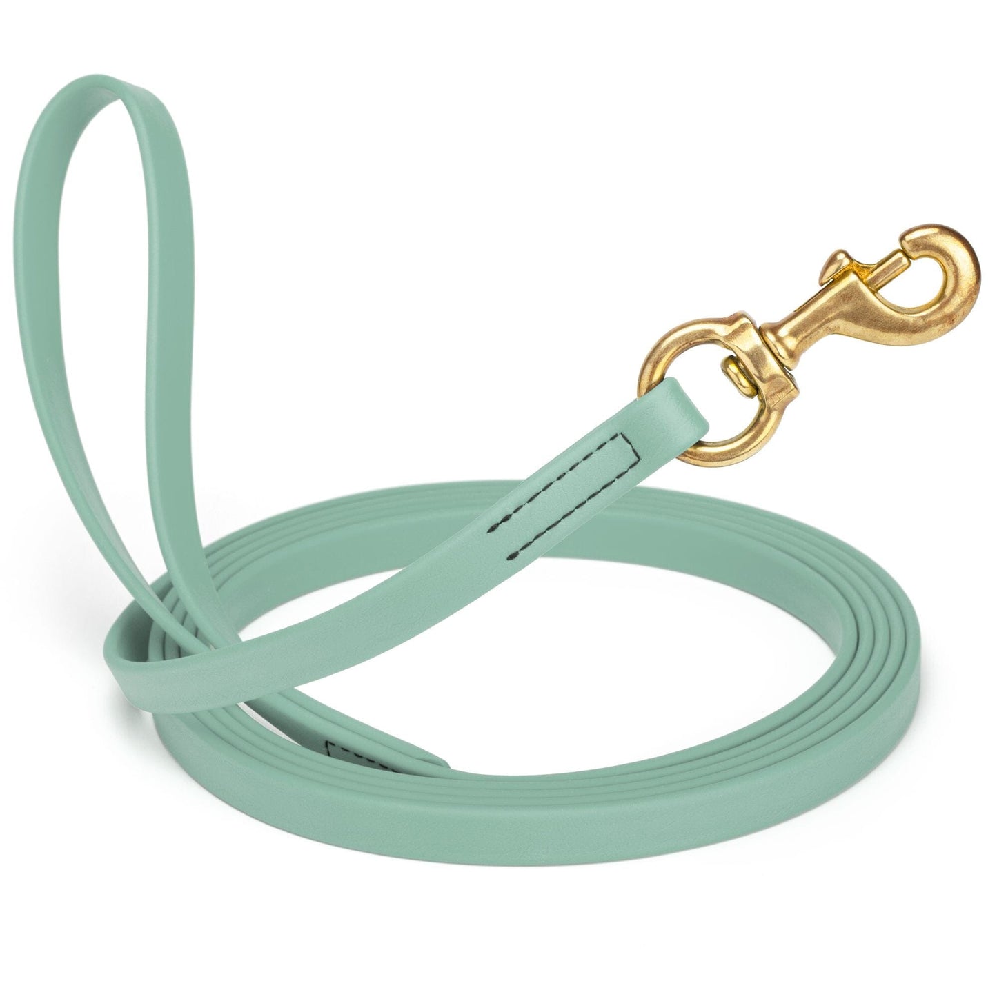 Biothane Working Dog Lead 33ft - Long Line Collection Sage Green 5 8" Leashes, Biothane Dog Leads Dogline