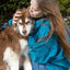 Blue Spruce Plaid Dog Bandana bandana Aria the Fox