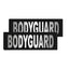Removable Reflective Patches (Set of 2) "BODYGUARD" Dog Harnesses Dogline