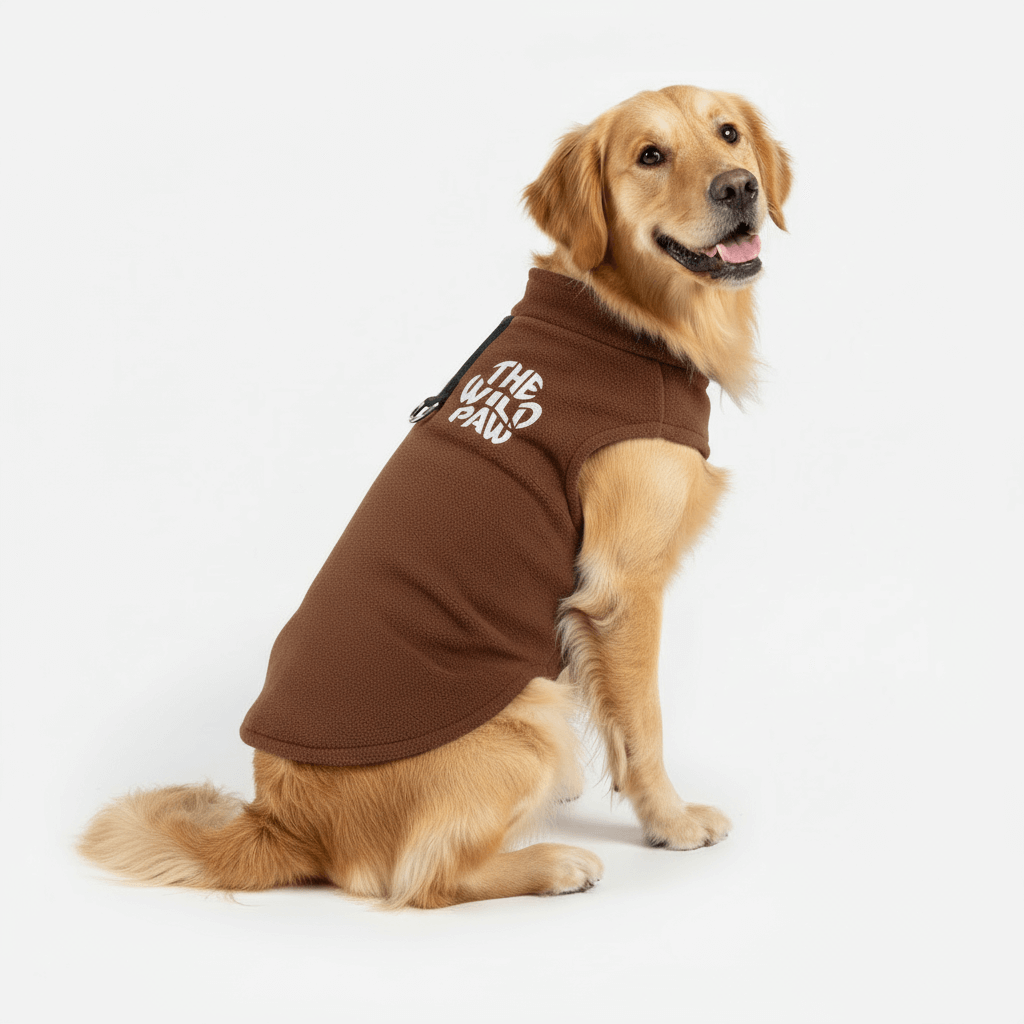 SnugPeak Fleece Coat The Wild Paw