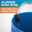 Flipper Bucket Buddy Aquarium Bucket Organizer Flipper Accessories Flipper Aquarium Products