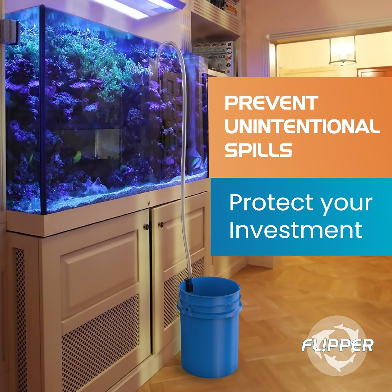 Flipper Bucket Buddy Aquarium Bucket Organizer Flipper Accessories Flipper Aquarium Products