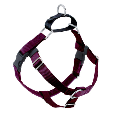 Burgundy Freedom No-Pull Dog Harness Freedom Harness 2 Hounds Design