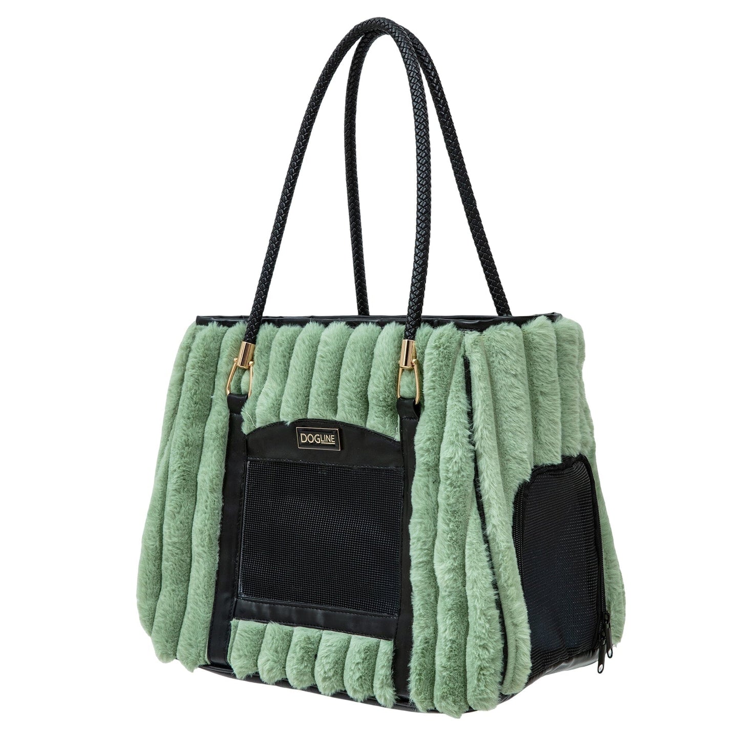 Cozy Cloud Pet Carrier Bag Sage Pet Carriers Dogline