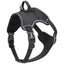 Co-Pilot Adjustable No Pull Dog Harness with Handle Black Dog Harnesses Dogline