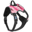 Co-Pilot Adjustable No Pull Dog Harness with Handle Pink Camo Dog Harnesses Dogline