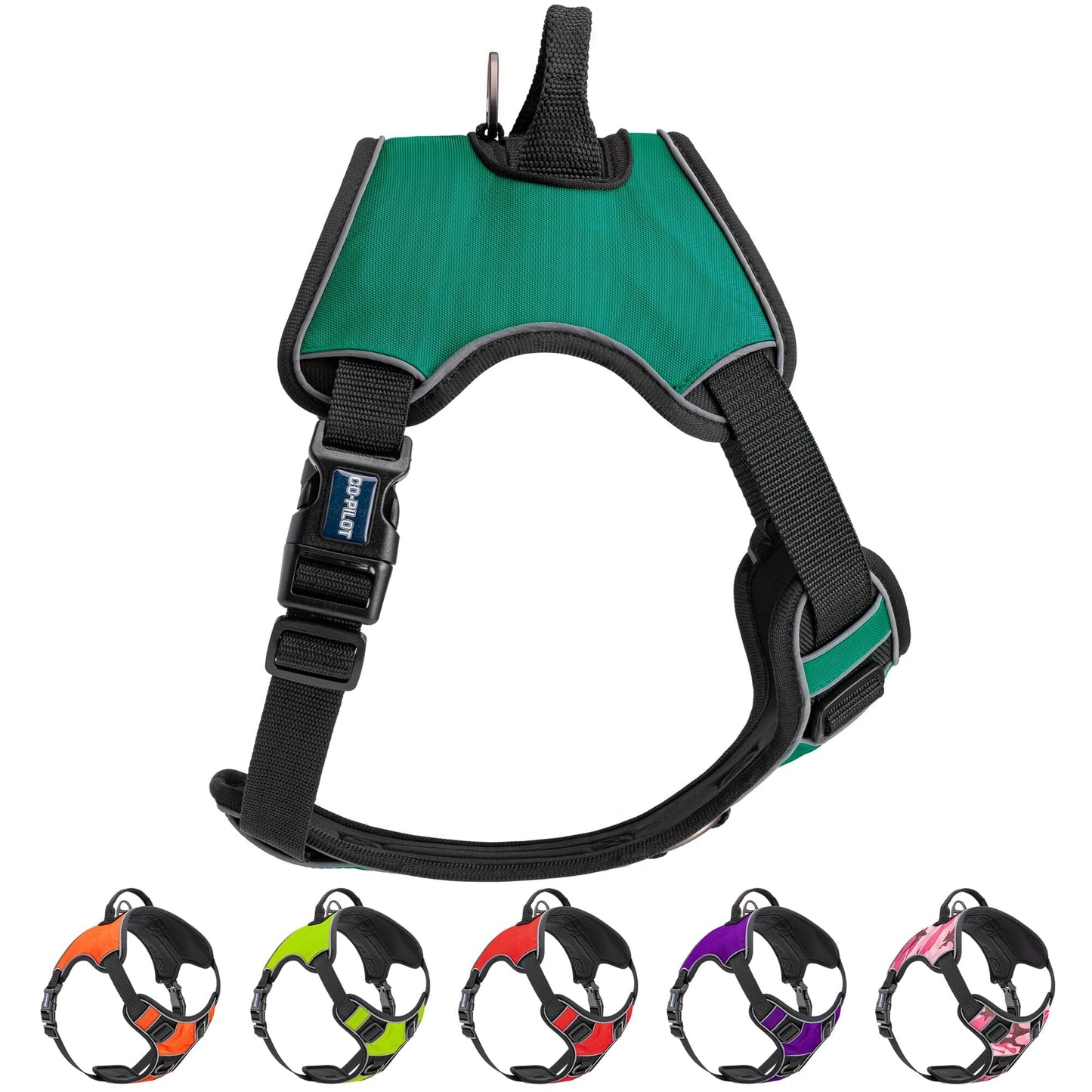 Co-Pilot Adjustable No Pull Dog Harness with Handle Dog Harnesses Dogline