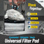 Aquatic Experts Aquarium Carbon Filter Pad - Premium Activated Carbon Filter Pads for Crystal Clear Aquariums Filter Pad Aquatic Experts