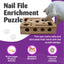 *The Original* Cat Nail File Enrichment Box Fig & Friends