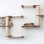 The Catacombs - Cat Tree Scratching Post System Cat Condo Catastrophic Creations