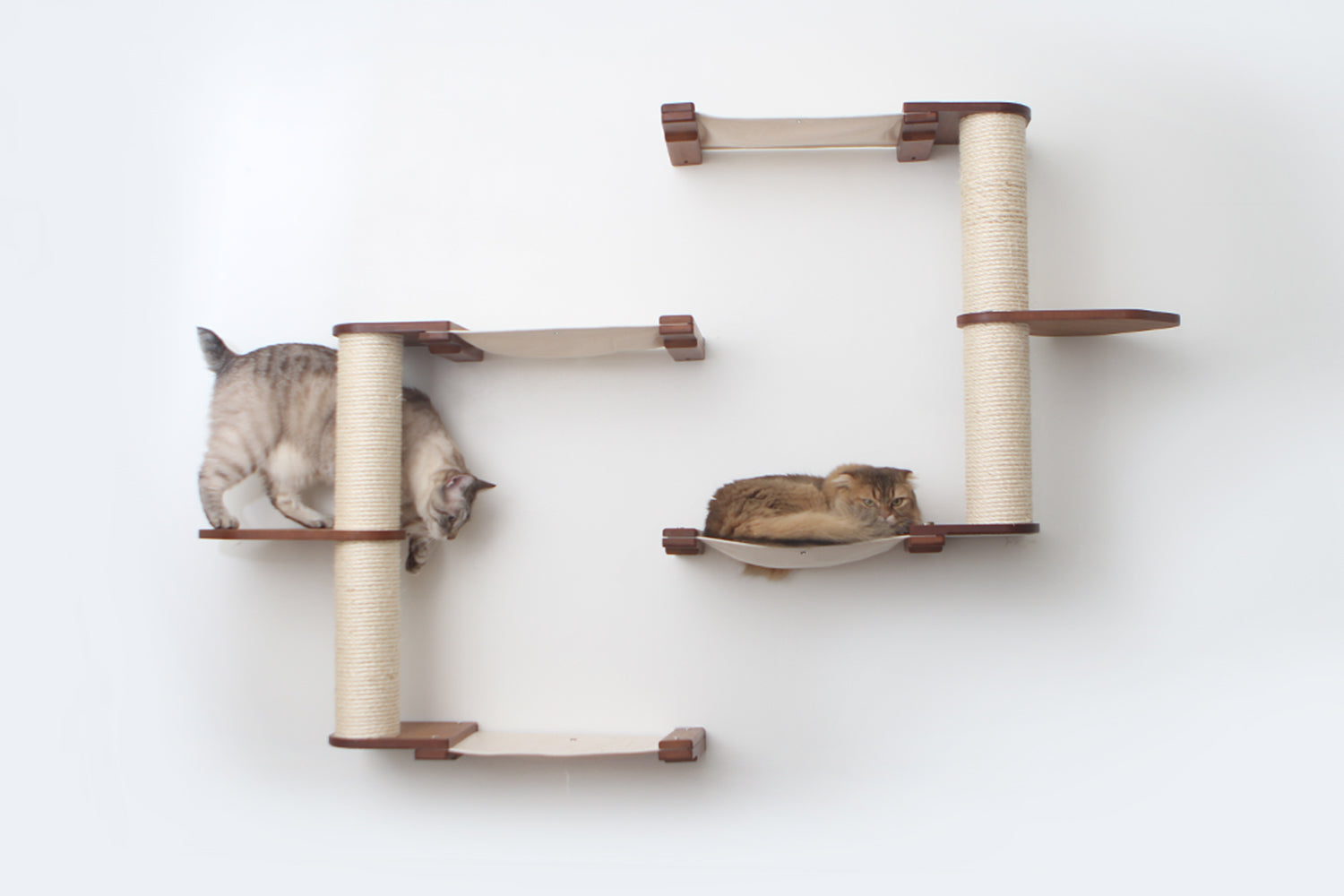 The Catacombs - Cat Tree Scratching Post System Cat Condo Catastrophic Creations