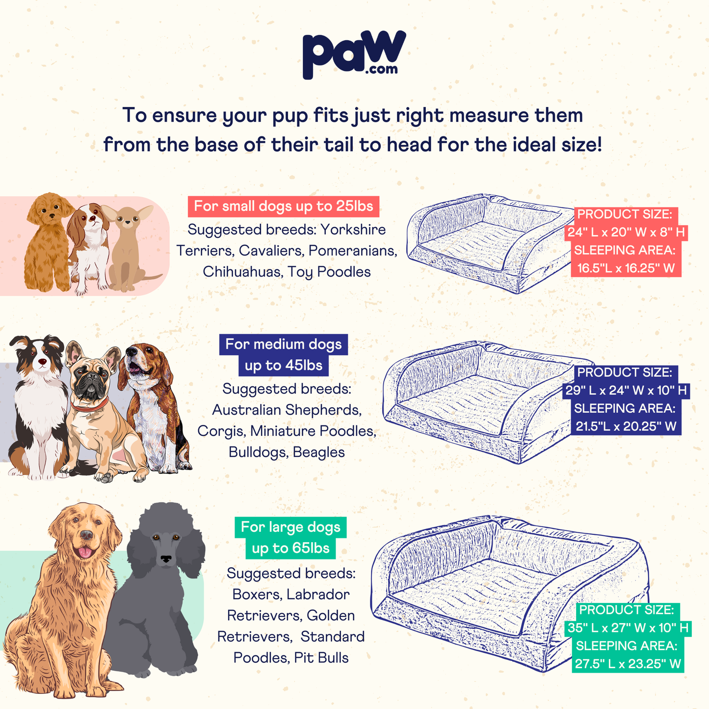 PupChill™ Cooling Bolster Dog Bed + Waterproof Blanket Bundle - Arctic Grey Paw