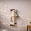 Wall Mounted Cat Climbing Pole - Sisal Cat Scratcher Catastrophic Creations