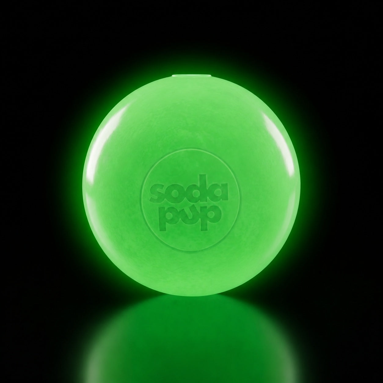 Squeak Ball - Durable Squeaky Dog Toy, Floats, Chew Toy | USA Made Rubber Dog Toys SodaPup/True Dogs, LLC