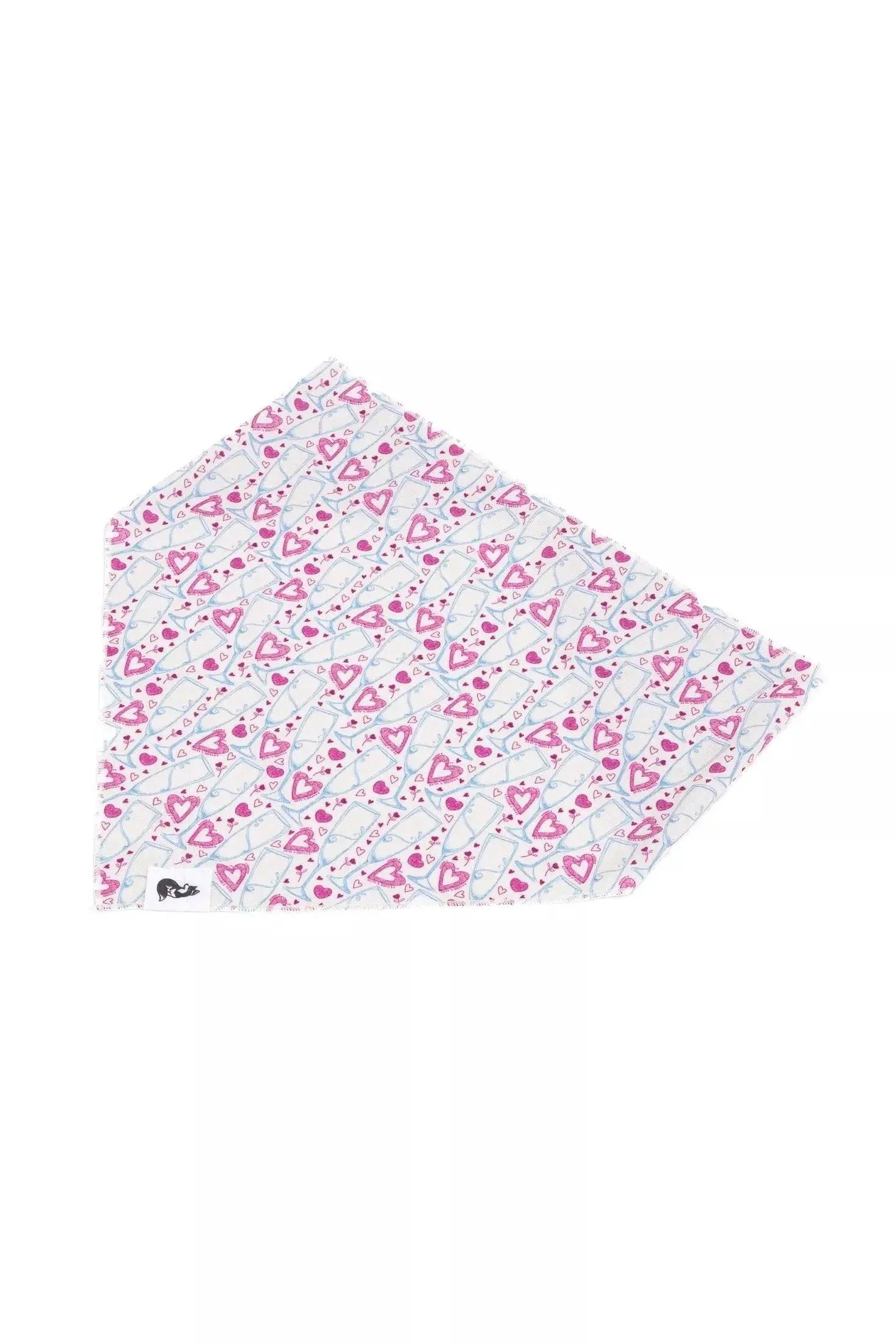 Cheers to Love Dog Bandana bandana Aria the Fox