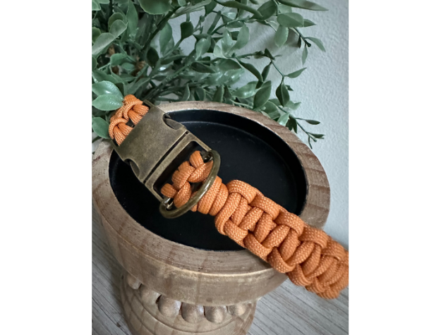 Cobra Braid in Mustard - Handmade Dog Collar Handmade Braided Collars Pawsh Pup Co.