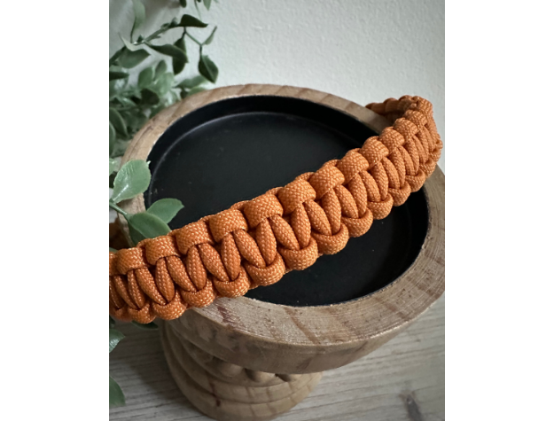 Cobra Braid in Mustard - Handmade Dog Collar Handmade Braided Collars Pawsh Pup Co.