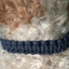Cobra Braid in Navy Blue - Handmade Dog Collar Handmade Braided Collars Pawsh Pup Co.