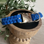 Cobra Braid in Royal Blue - Handmade Dog Collar Cobra Braid Handmade Braided Collars Pawsh Pup Co.